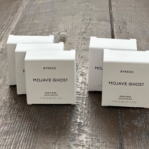 BYREDO MOJAVE GHOST Soap Bar Toiletry Amenity 6pc Set